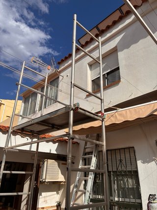 Andamio de aluminio plegable
