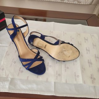 Sandali Buffalo Shoes blu eleganti 42