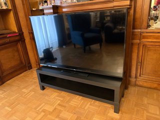 Mueble TV LACK Negro Ikea