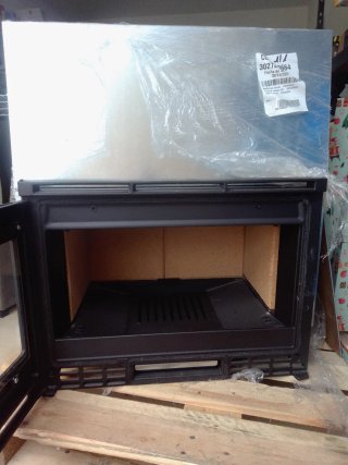 Insertable hidroestufa Leña Lacunza Jativa 14kW