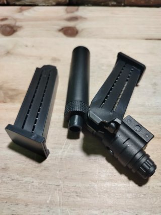 FWHFNB Pistola de juguete con carga y sonido