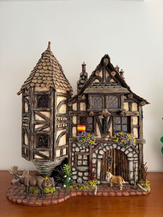 Casita de montaña artesanal