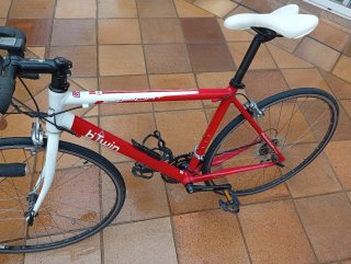 Bicicleta Carretera Btwin Roja/Blanca