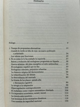 El ecologista de derechas, Quiroga y Timoner