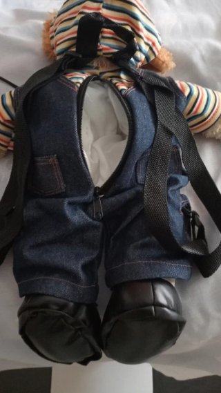 Mochila infantil vaquera multicolor