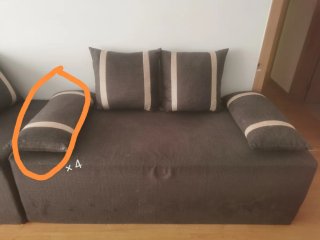 Sofá modular estilo árabe