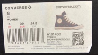 Converse All Star Chuck Taylor Tg 39