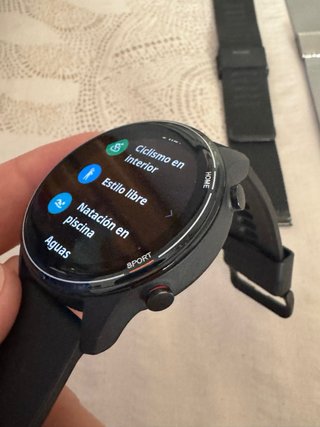 Reloj Xiaomi Mi Watch Negro/Marrón/Plata