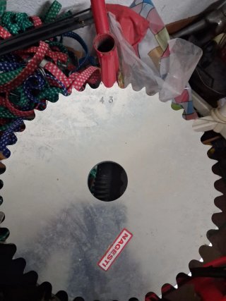 Plato Cadena Aluminio 5/8 NAGESTI 43