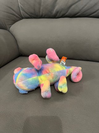 Peluche camaleonte colorato