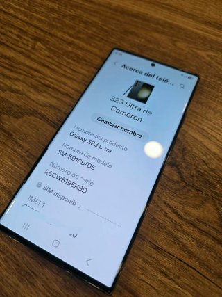 Samsung S23 Ultra Negro