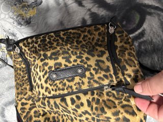 Mochila terciopelo print animal