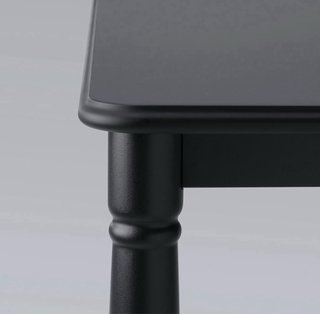 Nueva Mesa de comedor Ikea negra