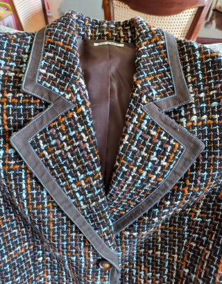 Chaqueta marca bis a bis  para mujer multicolor