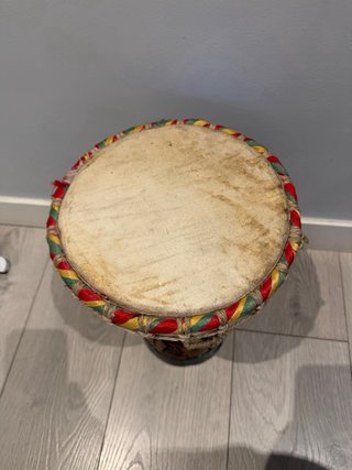 Djembe Africano Madera Tallado
