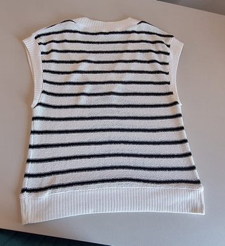 Chaleco de rayas Zara mujer