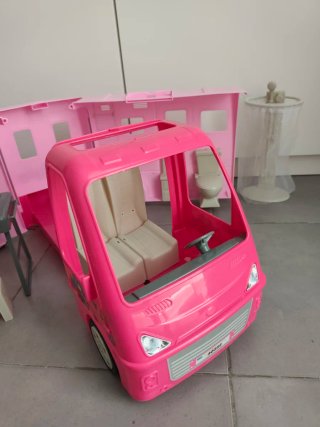 Caravana Barbie Rosa