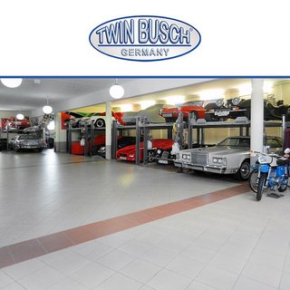 Elevador 4 columnas Twin Busch