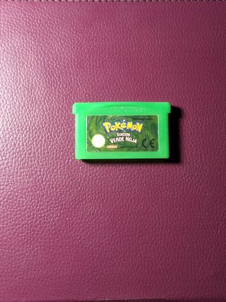 Pokémon Verde Hoja GBA Edición Española