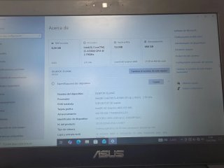 Portátil ASUS B451J Negro