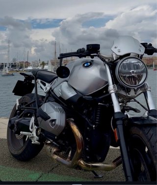 Cúpula BMW R Nine T Plata