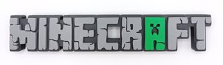Logo Minecraft 25 CM Videogames Deco Playstation