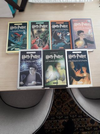 Colección completa de Harry Potter salamandra