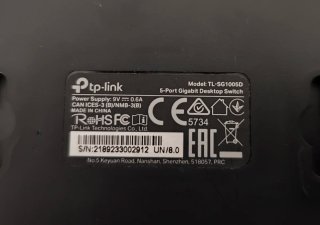 TP-Link Switch Negro