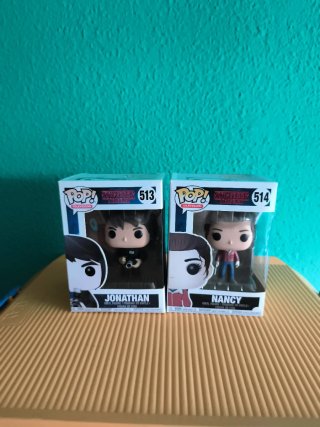Funko Pop Stranger Things Jonathan e Nancy