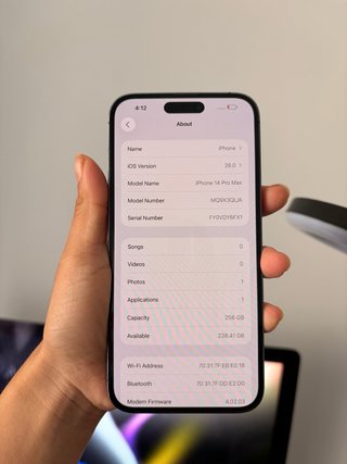 iPhone 14 Pro Max Morado