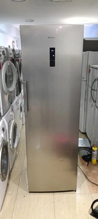 Congelador no Frost energía A++vertical plateado