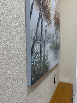 Cuadro Óleo Lienzo 80x80