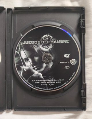 DVD Los Juegos del Hambre (Español)