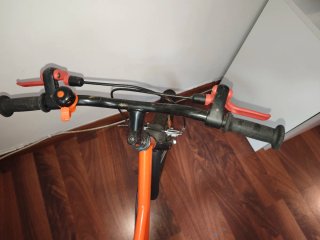 Bicicleta infantil naranja 5-8 años