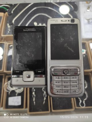 2 Móviles Sony Ericsson y Nokia Colección