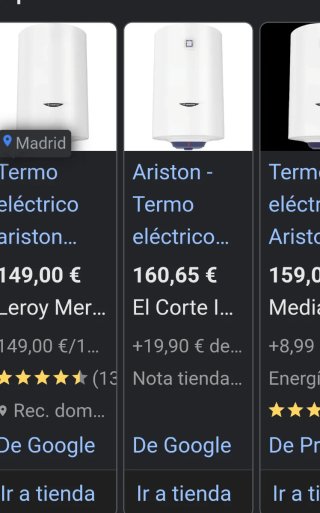 Termo ARISTON BLU1 B 50 V ES EU