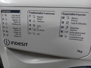 Lavadora Indesit 7kg
