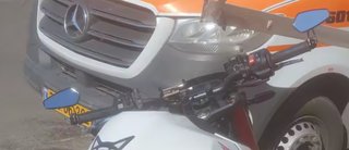 Retrovisores Universales Moto Negro