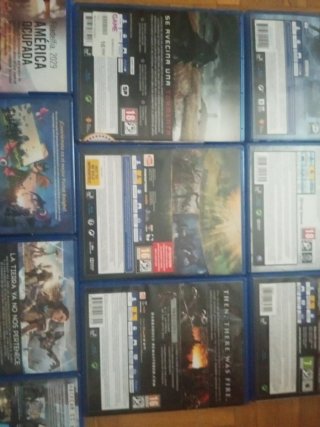 Lote de juegos PS4