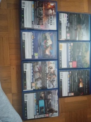 Lote de juegos PS4
