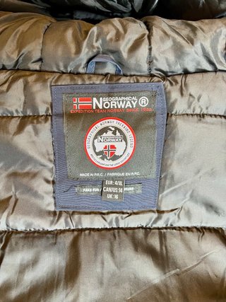 Chaqueta Geographical Norway T.XL Azul