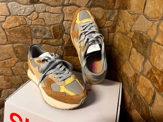 SUN68 Scarpe Donna 40 Grigio Giallo Scatola