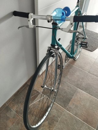 Bicicleta Fixie Azul