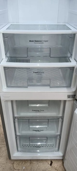 NEVERA L. G ACERO INOXIDABLE NO FROST ENERGÍA A++