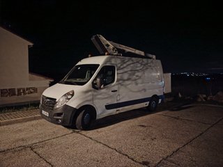 Opel Movano cesta 2016