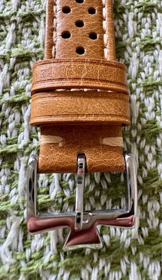 Correa Vacheron Constantin Marrón