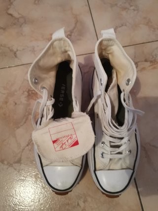 Converse Run Star Hike blancas mujer