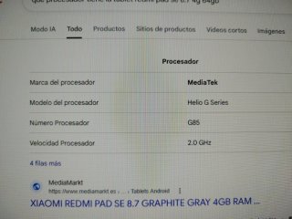 Tablet Xiaomi Redmi Pad SE 8.7