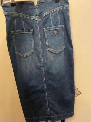 Falda vaquera Guess azul