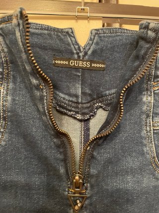 Falda vaquera Guess azul